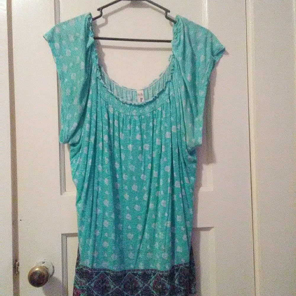 Short sleeve tunic